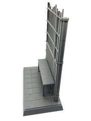 1:6 Scale High-Detail Replica: Arkham Intake & Ryker’s Island Detention Diorama