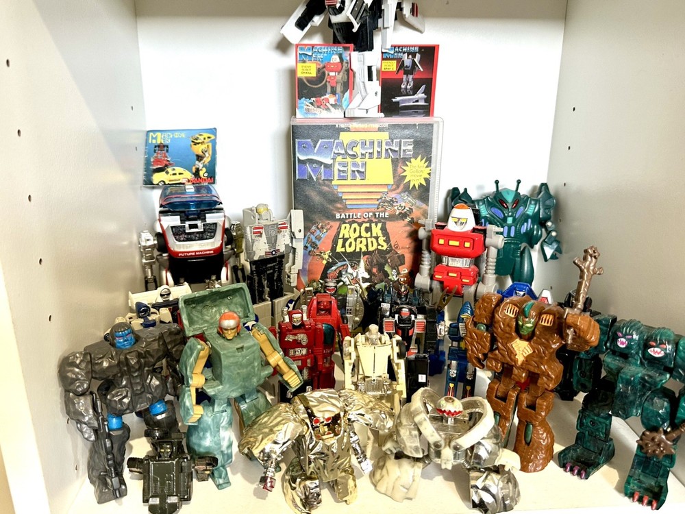 HUGE SUPER GOBOTS ROCKLORDS MACHINE MEN Vintage LOT 🔥 Must see!