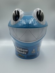 Rainbow Friends Cyan Collector Bundle Coin Bank Head Toy Set NEW Sealed Mystery