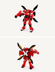MINIFORCE PENTA X BOT SAMMY SEMI Ver T. Semibot Red Transforming Robot Car 2021