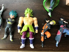 misc lot of movie and anime figures as is see description