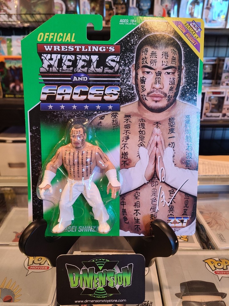ZOMBIE SAILOR’S TOYS WRESTLING’S HEELS AND FACES JINSEI SHINZAKI FIGURE NJPW ZST