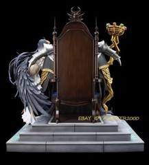 Acme Studio Overlord Ainz Ooal Gown & albedo 1/4 Scale Painted Figure Statue