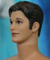 Nude Ken Doll Valentine Date Boyfriend Brunette Articulated DBox4 OOAK Mattel
