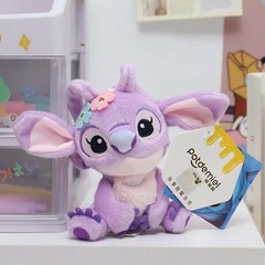 11 Cm Hot Kawaii Disney Stitch Angel Toys Purple Anime Lilo&Stitch Doll Toy
