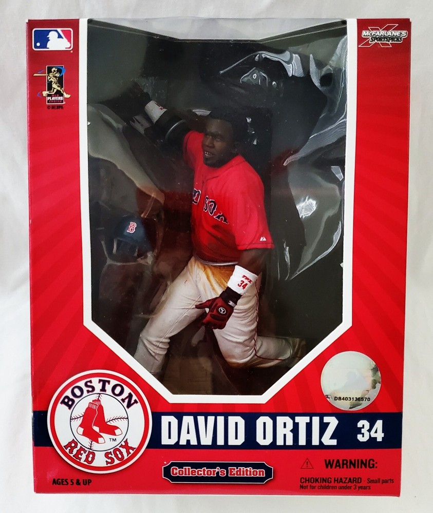 McFarlane MLB DAVID ORTIZ BOSTON RED SOX #34 Collector’s Editon DH