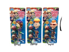3 GPK GARBAGE PAIL KIDS POP UPS LOLLIPOP CHUPA CHUPS ADAM BOMB NEW 2023