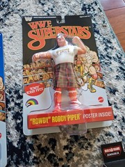 Mattel WWE Superstars LJN Series 3 Rock Roddy Piper & Jake the Snake Chase Black