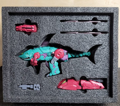 TFC Toys Cyberjaw P-002 – part of Poseidon Combiner – nearly complete