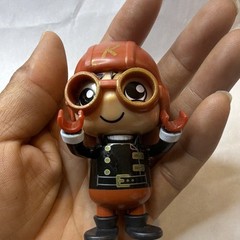 Funko Plastic Figure Red Helmet Goggles Black Uniform, Orange/Gold 2018