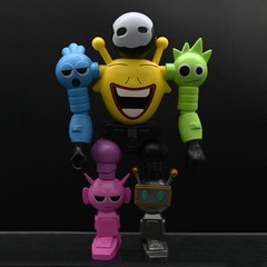 Game Figures Sprunki Assemble Robot Action Figures Model Desktop Ornaments Gifts