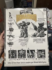 1993 MIB Power Rangers DELUXE MEGAZORD, Special Black/Gold
