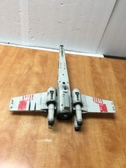 Star Wars Luke Skywalker’s X-Wing Fighter 1998 WORKING missing missiles &