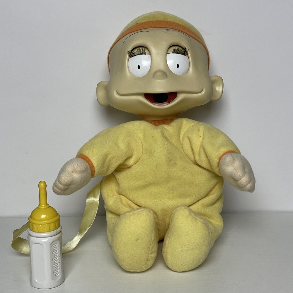 Nickelodeon Rugrats Baby Dil Put Me to Sleep Doll Snooze & Surprise 1999 Working