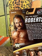 WWE ELITE LEGENDS JAKE THE SNAKE ROBERTS FIGURE WWF NWA WCW ULTIMATE BASIC RETRO