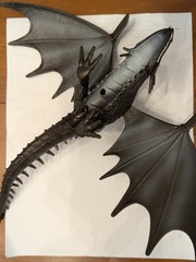 Dreamworks How to Train Your Dragon Skrill Figure with Bullet