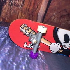 Tech Deck Fingerboard Blind Death Grim Reaper with Bat Figure Collector RARE