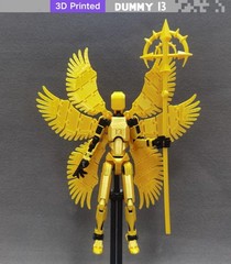 (Assembly Completed) 3D Printed T13 Action Figure, 5.5 Inch Multi-Jointed…