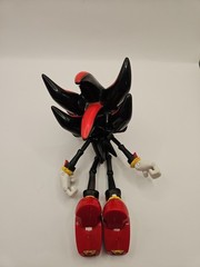 SEE PHOTOS! Jazwares Sega Sonic the Hedgehog Super Poser Shadow Figure Damaged