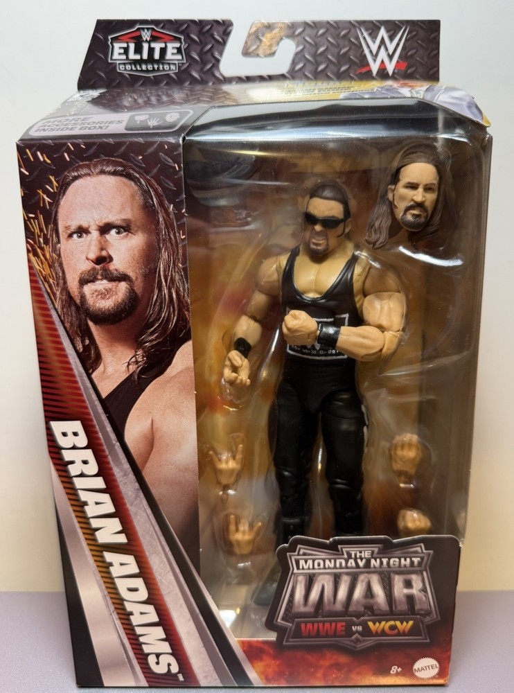 WWE Elite Monday Night Wars Series 11 NWO Brian Adams w/ Rick Rude BAF Crush