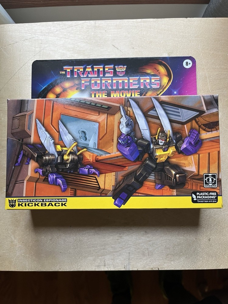 2023 Hasbro Transformers Kickback The Movie G1 Retro Reissue New Sealed