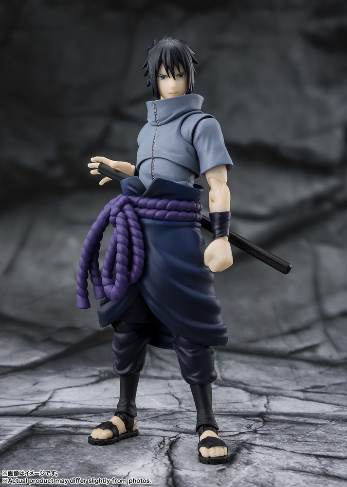 S.H.Figuarts Sasuke Uchiha Burning Darkness Naruto Shippuden Figure H 5.7 in PSL