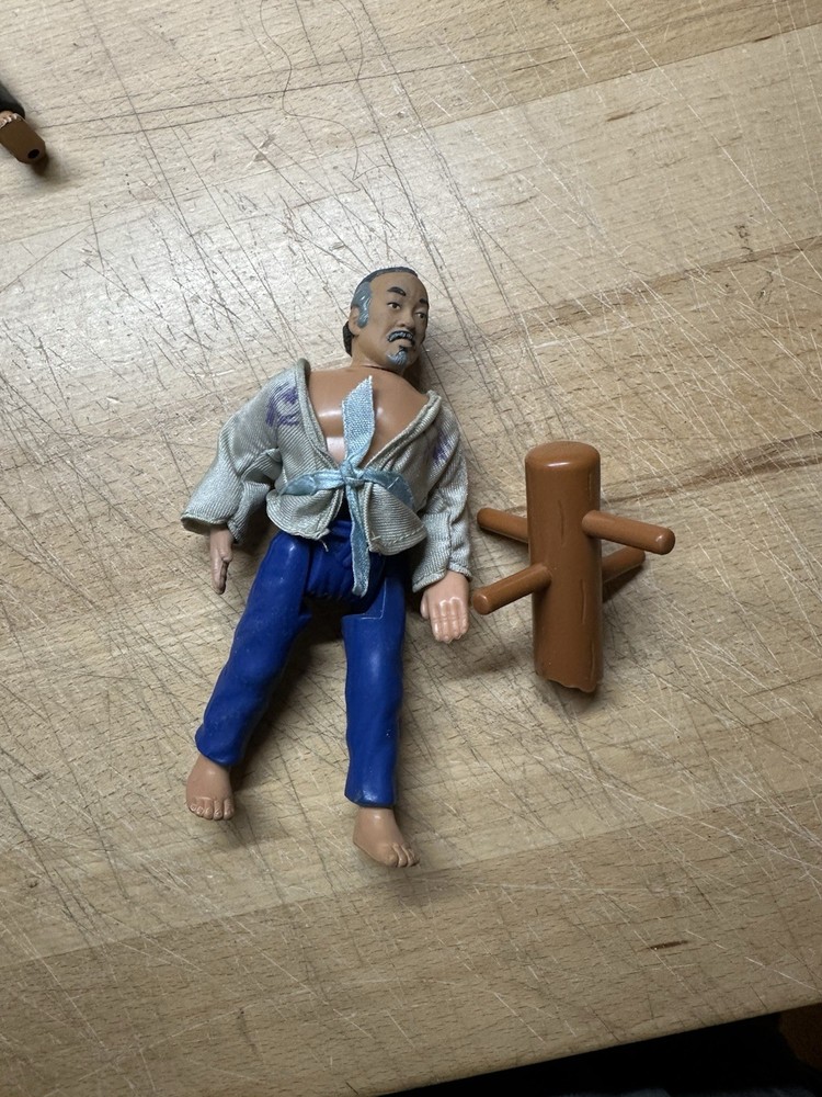 1986 Mr Miyagi Karate Kid Remco Figure Blue Pants Variant BODY SEPARATING