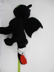 How To Train Your Dragon Toothless Plush 26 in Black Doll The Hidden world Toy