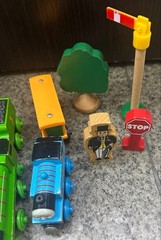 Thomas & Friends Wooden Rail Set Bridge Station Vehicles and Accessories