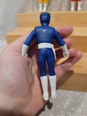 Vintage Super Robotic Rangers Lookalike Yellow Black Red Green Action Figure Lot