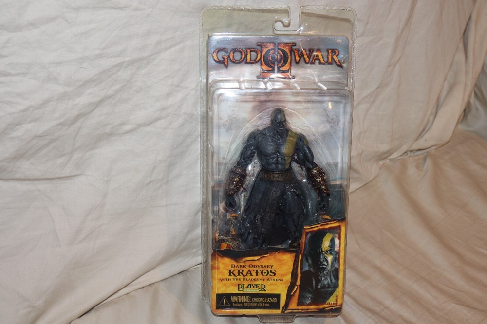 NECA God of War Dark Odyssey Kratos Figure w/ Blades of Athena NEW