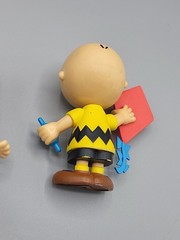 Lot Of 2 Peanuts Charlie Brown Lucy PVC Vinyl Figures JP Peanuts Used