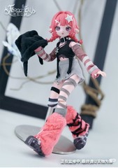 Pre-Sale 7Pcs Forgotten City 17.5cm/6.8In Bjd Doll Dressable Action Figures Gift