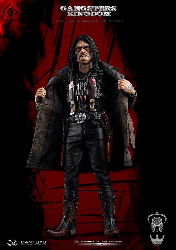 DAMTOYS 1/6 Gangsters Kingdom Block 3 Danny Trejo Action Figure In Stock