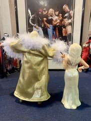 WWF WWE Mattel Elite Goldust w/ Custom Robe & Marlena