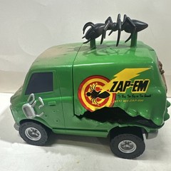 Galoob 1997 Vintage Men in Black ZAP-EM Van w/ Alien Spaceship Complete W/ Ant
