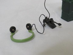 Hasbro GI JOE 1960’s Action Soldier GREEN TEAM FIELD MORSE CODE RADIO PACK (EX)