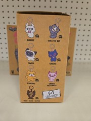 Official Fuggler Alley Cats Series Ugly Cute Monster Blind Box Plush Keychain
