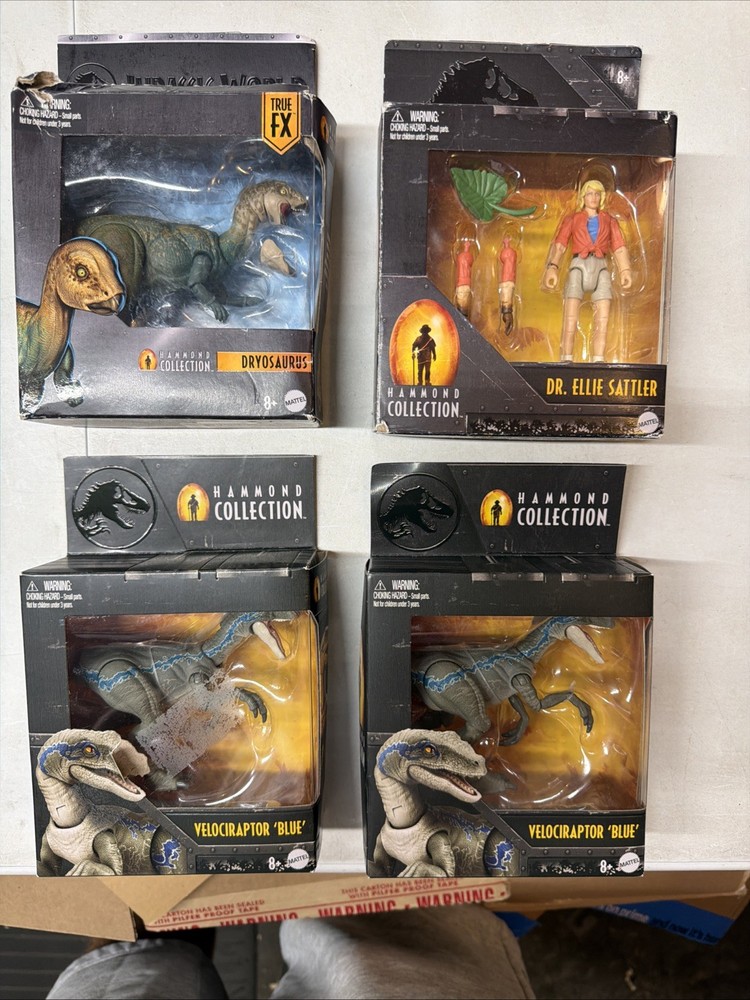 Lot Of 4 Jurassic World Legacy Hammond Collection – Read Description