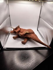 Jurassic World Park Roarivores Triceratops Figure Brown Dinosaur WORKS