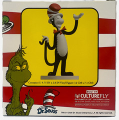 Dr. Seuss The Cat in the Hat 4″ Vinyl Figure Culturefly Ages 6+Brand New NIB