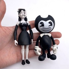 Bendy And The Ink Machine Boris The Dog Alice Angel Figures Meatly Games Horror