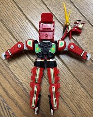 1994 Mighty Morphin Power Rangers Deluxe Thunder Megazord Incomplete