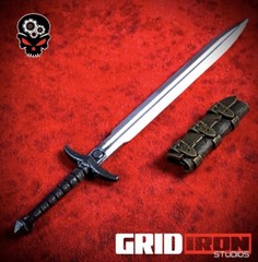 1:12 2-Handed Sword w/sheath Weapon For Mythic legions Neca Action Figure GA9