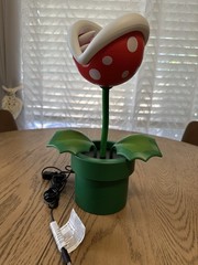 Paladone Super Mario Piranha Plant Posable 12” Lamp