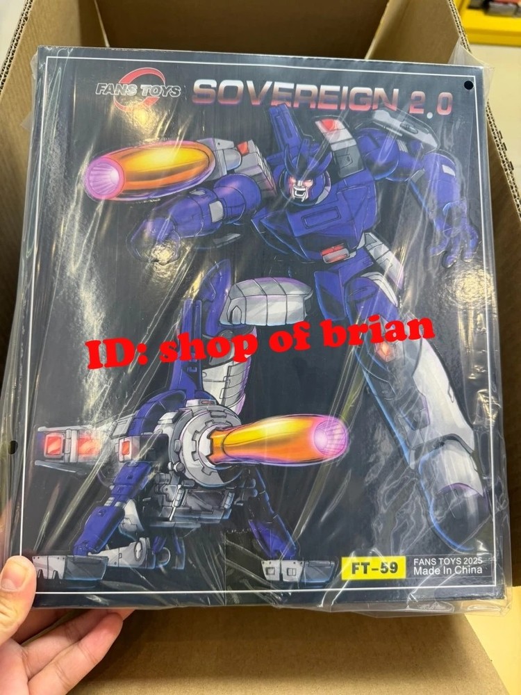 In Stock New FansToys FT-59 Sovereign Galvatron 2.0 Version Action Figure