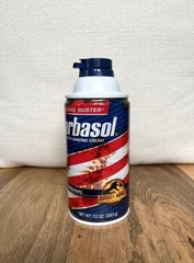 Jurassic World 🦖 Limited E2022 Beard Buster Rare Barbasol 10oz Can RUST VARIANT