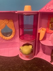 Littlest Pet Shop Doggie Diner playset Jack Russell puppy dog #40 turtle #8 accs