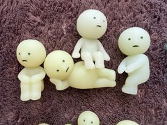 Smiski Figure Set Bath Ball Bobbing Head Cheer Series Toilet Series