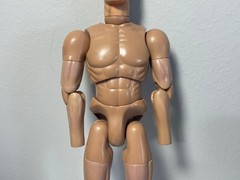 GI Joe 1/6 Scale Action Figure 12″ Green Face Paint NUDE #11 NO HANDS OR FEET